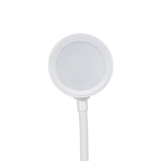 GLOBOSTAR® OLDY 76557 Μοντέρνο Επιτραπέζιο Φωτιστικό Γραφείου με Ασύρματη Φόρτιση 15W 3A, 5W Bluetooth Ηχείο & Ψηφιακό Ρολόι LED 3W 300lm 120° DC 5V με USB-C IP20 Ρυθμιζόμενο Λευκό CCT με Αφή 2700K/4500K/6000K Dimmable - Sanan SMD Chip - Λευκό - Μ13 x GLOBOSTAR® OLDY 76557 Μοντέρνο Επιτραπέζιο Φωτιστικό Γραφείου με Ασύρματη Φόρτιση 15W 3A, 5W Bluetooth Ηχείο & Ψηφιακό Ρολόι LED 3W 300lm 120° DC 5V με USB-C IP20 Ρυθμιζόμενο Λευκό CCT με Αφή 2700K/4500K/6000K Dimmable - Sanan SMD Chip - Λευκό - Μ13 x