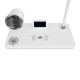 GLOBOSTAR® OLDY 76557 Μοντέρνο Επιτραπέζιο Φωτιστικό Γραφείου με Ασύρματη Φόρτιση 15W 3A, 5W Bluetooth Ηχείο & Ψηφιακό Ρολόι LED 3W 300lm 120° DC 5V με USB-C IP20 Ρυθμιζόμενο Λευκό CCT με Αφή 2700K/4500K/6000K Dimmable - Sanan SMD Chip - Λευκό - Μ13 x GLOBOSTAR® OLDY 76557 Μοντέρνο Επιτραπέζιο Φωτιστικό Γραφείου με Ασύρματη Φόρτιση 15W 3A, 5W Bluetooth Ηχείο & Ψηφιακό Ρολόι LED 3W 300lm 120° DC 5V με USB-C IP20 Ρυθμιζόμενο Λευκό CCT με Αφή 2700K/4500K/6000K Dimmable - Sanan SMD Chip - Λευκό - Μ13 x