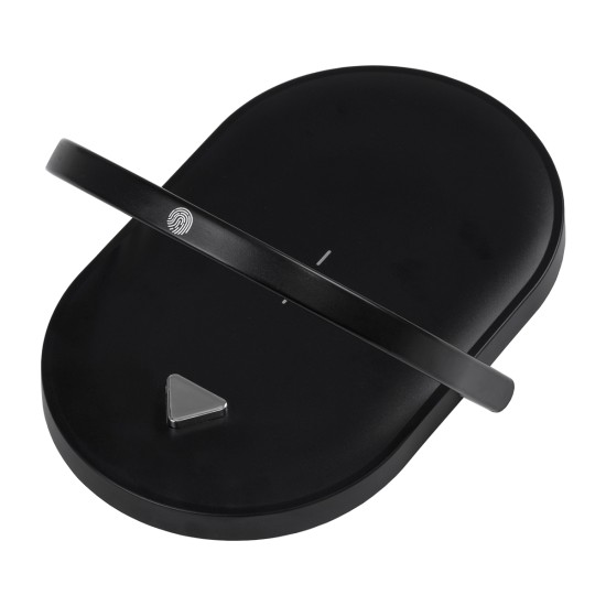 GloboStar® ECLIPSE 76558 Επιτραπέζιο Φωτιστικό Πορτατίφ LED 15W 1200lm 180° AC 220-240V IP20 Φυσικό Λευκό 4500K Dimmable Μαύρο Πλαστικό - Μ17 x Π13 x Υ10cm - 2 Xρόνια Εγγύηση GloboStar® ECLIPSE 76558 Μοντέρνο Επιτραπέζιο Φωτιστικό Πορτατίφ LED 15W 1200lm 180° AC 230V - με Ασύρματη Φόρτιση - Wireless Charger - Διακόπτη Αφής με 3 Εντάσεις Φωτισμού Φυσικό Λευκό 4500K Dimmable - Μ17 x Π13 x Υ10 - Μαύρο