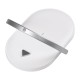 GloboStar® ECLIPSE 76559 Επιτραπέζιο Φωτιστικό Πορτατίφ LED 15W 1200lm 180° AC 220-240V IP20 Φυσικό Λευκό 4500K Dimmable Λευκό Πλαστικό - Μ17 x Π13 x Υ10cm - 2 Xρόνια Εγγύηση GloboStar® ECLIPSE 76559 Μοντέρνο Επιτραπέζιο Φωτιστικό Πορτατίφ LED 15W 1200lm 180° AC 230V - με Ασύρματη Φόρτιση - Wireless Charger - Διακόπτη Αφής με 3 Εντάσεις Φωτισμού Φυσικό Λευκό 4500K Dimmable - Μ17 x Π13 x Υ10 - Λευκό