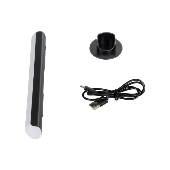 GLOBOSTAR® DIGICOLUMN 76562 Μοντέρνο Επιτραπέζιο Γραμμικό Ψηφιακό Φωτιστικό Digital Pixel Symphony Bar με WiFi Εφαρμογή LED 1.5W 90lm 120° DC 5V με USB-C & Επαναφορτιζόμενη Μπαταρία LiPo 601045 3.7V 280mAh IP20 Πολύχρωμο RGB Dimmable - Μαύρο - Μ5.6 x GLOBOSTAR® DIGICOLUMN 76562 Μοντέρνο Επιτραπέζιο Γραμμικό Ψηφιακό Φωτιστικό Digital Pixel Symphony Bar με WiFi Εφαρμογή LED 1.5W 90lm 120° DC 5V με USB-C & Επαναφορτιζόμενη Μπαταρία LiPo 601045 3.7V 280mAh IP20 Πολύχρωμο RGB Dimmable - Μαύρο - Μ5.6 x