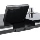 GLOBOSTAR® OLDY 76563 Μοντέρνο Επιτραπέζιο Φωτιστικό Γραφείου με Ασύρματη Φόρτιση 15W 3A, 5W Bluetooth Ηχείο & Ψηφιακό Ρολόι LED 3W 300lm 120° DC 5V με USB-C IP20 Ρυθμιζόμενο Λευκό CCT με Αφή 2700K/4500K/6000K Dimmable - Sanan SMD Chip - Μαύρο - Μ13 x GLOBOSTAR® OLDY 76563 Μοντέρνο Επιτραπέζιο Φωτιστικό Γραφείου με Ασύρματη Φόρτιση 15W 3A, 5W Bluetooth Ηχείο & Ψηφιακό Ρολόι LED 3W 300lm 120° DC 5V με USB-C IP20 Ρυθμιζόμενο Λευκό CCT με Αφή 2700K/4500K/6000K Dimmable - Sanan SMD Chip - Μαύρο - Μ13 x