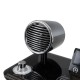 GLOBOSTAR® OLDY 76563 Μοντέρνο Επιτραπέζιο Φωτιστικό Γραφείου με Ασύρματη Φόρτιση 15W 3A, 5W Bluetooth Ηχείο & Ψηφιακό Ρολόι LED 3W 300lm 120° DC 5V με USB-C IP20 Ρυθμιζόμενο Λευκό CCT με Αφή 2700K/4500K/6000K Dimmable - Sanan SMD Chip - Μαύρο - Μ13 x GLOBOSTAR® OLDY 76563 Μοντέρνο Επιτραπέζιο Φωτιστικό Γραφείου με Ασύρματη Φόρτιση 15W 3A, 5W Bluetooth Ηχείο & Ψηφιακό Ρολόι LED 3W 300lm 120° DC 5V με USB-C IP20 Ρυθμιζόμενο Λευκό CCT με Αφή 2700K/4500K/6000K Dimmable - Sanan SMD Chip - Μαύρο - Μ13 x