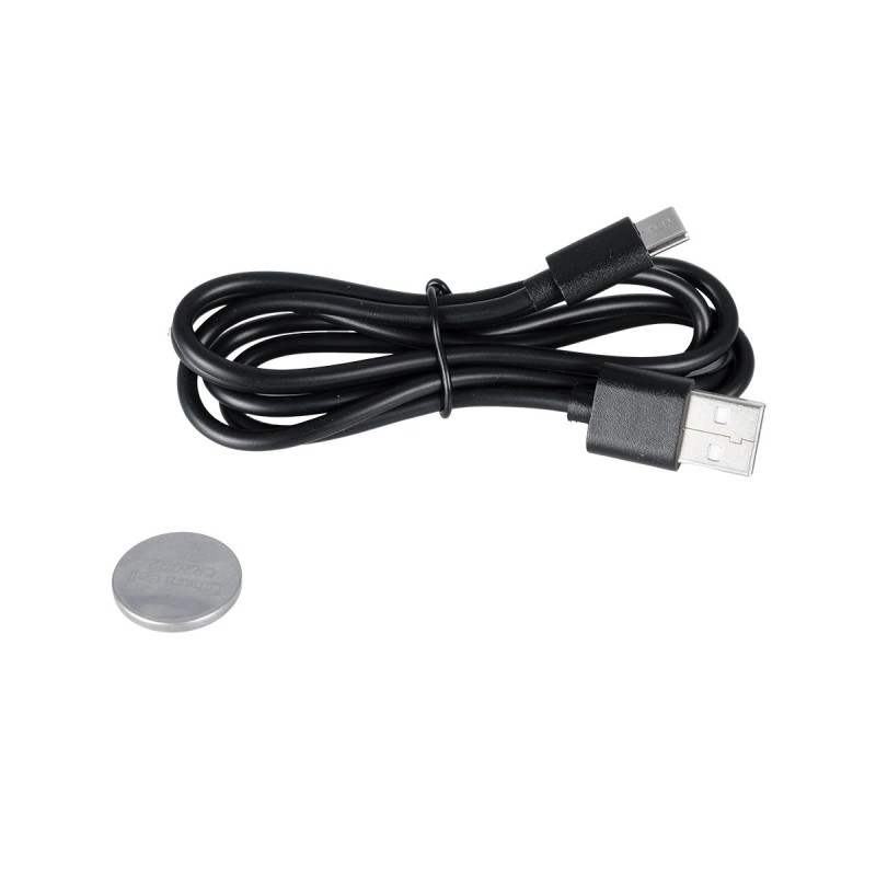 GLOBOSTAR® ZENTIME 76564 Μοντέρνο Επιτραπέζιο Φωτιστικό Γραφείου με Ασύρματη Φόρτιση 10W 2A & Ψηφιακό Ρολόι LED 3.5W 350lm 120° DC 5V με USB-C IP20 Ρυθμιζόμενο Λευκό CCT με Αφή 2700K/4500K/6000K Dimmable - Sanan SMD Chip - Μαύρο - Μ18 x Π12 x Υ40cm -