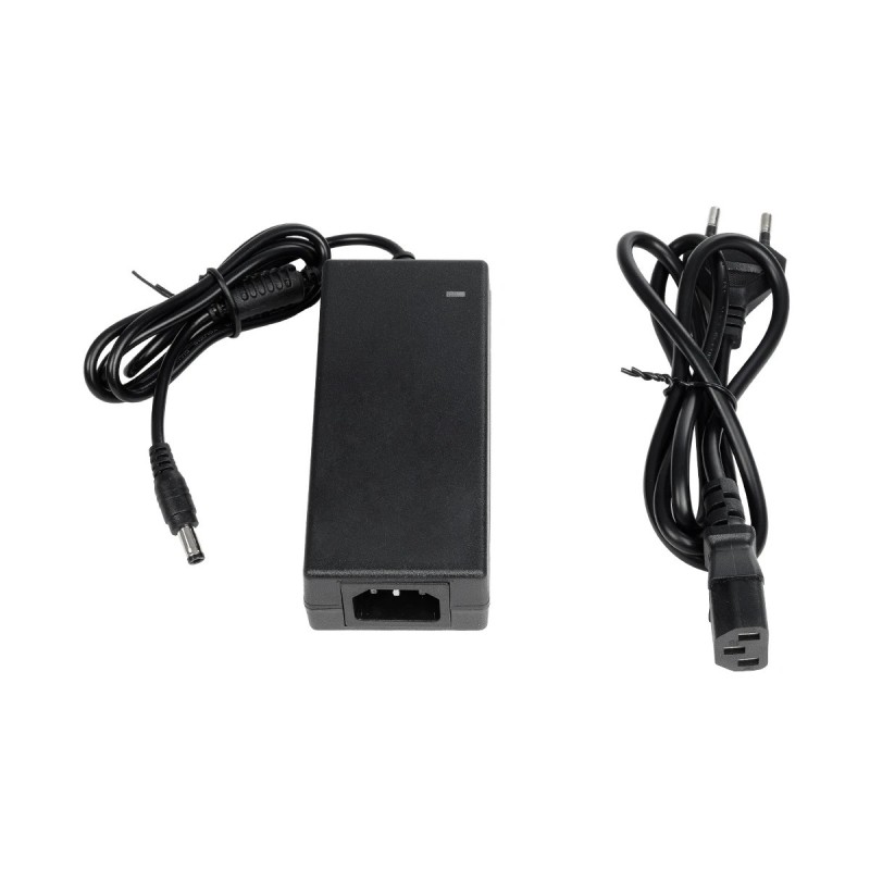 GloboStar® 73073 Πλαστικό Τροφοδοτικό SELV για προΪόντα LED 60W 5A - AC220-240V σε DC 12V - IP20 - Μ12 x Π5 x Υ3cm - 2 Χρόνια Εγγύηση