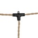 GLOBOSTAR® WHIP 77676 Μοντέρνο DIY Φωτιστικό με Υφασμάτινο Καλώδιο, Ντουί 3 x E27, Διακόπτη On/Off & Πρίζα AC 220-240V IP20 - Μπεζ & Μαύρο - Μ650 x Π5.5 x Υ100cm GLOBOSTAR® WHIP 77676 Μοντέρνο DIY Φωτιστικό με Υφασμάτινο Καλώδιο, Ντουί 3 x E27, Διακόπτη On/Off & Πρίζα AC 220-240V IP20 - Μπεζ & Μαύρο - Μ650 x Π5.5 x Υ100cm