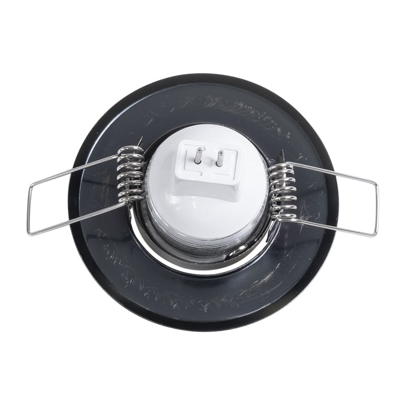 GloboStar® DELTA 77806 Χωνευτό Κινούμενο Στρόγγυλο Σποτ Οροφής για Λάμπα MR11 με Βάση GU5.3 ή GU10 - IP20 - Μεταλλικό - Φ70 x Υ21mm - Μπρούτζινο - 5 Χρόνια Εγγύηση