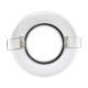 GLOBOSTAR® RAFY 77814 Χωνευτή Κινούμενη Βάση για Σποτ MR16 με Ντουί GU10/GU5.3 IP20 - Λευκό - Μ9.2 x Π9.2 x Υ3.1cm / Q7cm