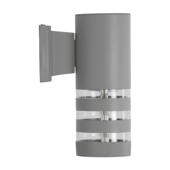 GloboStar® ORION 77884 Φωτιστικό Τοίχου - Απλίκα Αρχιτεκτονικού Φωτισμού Εσωτερικού/Εξωτερικού Χώρου Up or Down Μονόφωτο 1 x GU10 AC220-240V Αδιάβροχο IP65 - Σώμα Αλουμινίου & Tempered Glass - Μ9 x Π15 x Υ23.2cm - Ασημί - 5 Years Warranty GloboStar® ORION 77884 Φωτιστικό Τοίχου - Απλίκα Αρχιτεκτονικού Φωτισμού Εσωτερικού/Εξωτερικού Χώρου Up or Down Μονόφωτο 1 x GU10 AC220-240V Αδιάβροχο IP65 - Σώμα Αλουμινίου & Tempered Glass - Μ9 x Π15 x Υ23.2cm - Ασημί - 5 Years Warranty