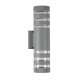 GloboStar® ORION 77885 Φωτιστικό Τοίχου - Απλίκα Αρχιτεκτονικού Φωτισμού Εσωτερικού/Εξωτερικού Χώρου Up & Down Δίφωτο 2 x GU10 AC220-240V Αδιάβροχο IP65 - Σώμα Αλουμινίου & Tempered Glass - Μ9 x Π15x Υ35.5cm - Ασημί - 5 Years Warranty GloboStar® ORION 77885 Φωτιστικό Τοίχου - Απλίκα Αρχιτεκτονικού Φωτισμού Εσωτερικού/Εξωτερικού Χώρου Up & Down Δίφωτο 2 x GU10 AC220-240V Αδιάβροχο IP65 - Σώμα Αλουμινίου & Tempered Glass - Μ9 x Π15x Υ35.5cm - Ασημί - 5 Years Warranty