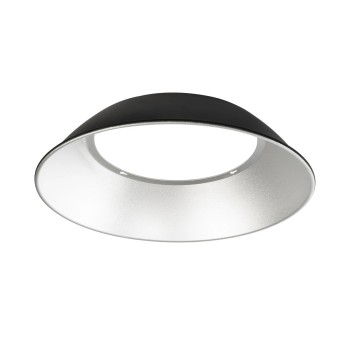 GloboStar® 61503 Κάτοπτρο Αλουμινίου Reflector Μετατροπής 50° για Επαγγελματική Καμπάνα UFO High Bay - Μ31.5 x Π31.5 x Υ7cm