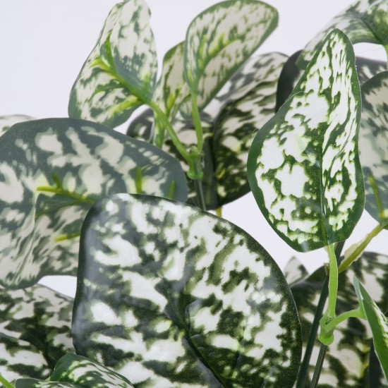GloboStar® POLKA DOT PLANT 78259 Τεχνητό Φυτό Πόλκα - Μπουκέτο Διακοσμητικών Φυτών - Κλαδιών με Φύλλωμα Πράσινο - Λευκό Υ33cm GloboStar® POLKA DOT PLANT 78259 Τεχνητό Φυτό Πόλκα - Μπουκέτο Διακοσμητικών Φυτών - Κλαδιών με Φύλλωμα Πράσινο - Λευκό Υ33cm