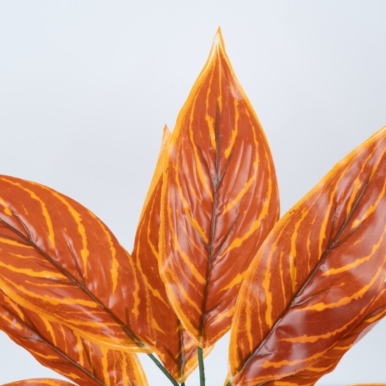 GloboStar® AGLAONEMA ORANGE 78265 Τεχνητό Φυτό Αγλαόνημα Πορτ. - Μπουκέτο Διακοσμητικών Φυτών - Κλαδιών με Φύλλωμα Πορτοκαλί Υ30cm GloboStar® AGLAONEMA ORANGE 78265 Τεχνητό Φυτό Αγλαόνημα Πορτ. - Μπουκέτο Διακοσμητικών Φυτών - Κλαδιών με Φύλλωμα Πορτοκαλί Υ30cm