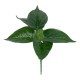 GloboStar® POTHOS 78266 Τεχνητό Φυτό Πόθος - Μπουκέτο Διακοσμητικών Φυτών - Κλαδιών με Φύλλωμα Πράσινο Υ28cm