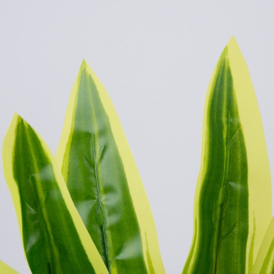 GloboStar® CORN PLANT 78285 Τεχνητό Φυτό Δράκαινα Αρωματική - Μπουκέτο Διακοσμητικών Φυτών - Κλαδιών με Φύλλωμα Πράσινο - Κίτρινο Υ48cm GloboStar® CORN PLANT 78285 Τεχνητό Φυτό Δράκαινα Αρωματική - Μπουκέτο Διακοσμητικών Φυτών - Κλαδιών με Φύλλωμα Πράσινο - Κίτρινο Υ48cm