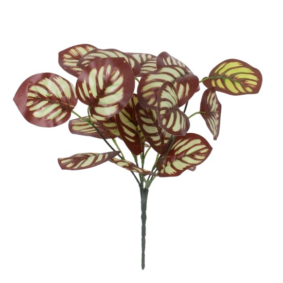 GloboStar® RED PEPEROMIA 78297 Τεχνητό Φυτό Πεπερόμια Κοκκ. - Μπουκέτο Διακοσμητικών Φυτών - Κλαδιών με Φύλλωμα Κόκκινο - Λευκό Υ30cm GloboStar® RED PEPEROMIA 78297 Τεχνητό Φυτό Πεπερόμια Κοκκ. - Μπουκέτο Διακοσμητικών Φυτών - Κλαδιών με Φύλλωμα Κόκκινο - Λευκό Υ30cm
