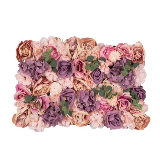 GloboStar® Artificial Garden ROSES STORY PINK 78337 Τεχνητό Διακοσμητικό Πάνελ Λουλουδιών - Κάθετος Κήπος σύνθεση Αμβροσία Μ60 x Π40 x Υ6cm GloboStar® Artificial Garden ROSES STORY PINK 78337 Τεχνητό Διακοσμητικό Πάνελ Λουλουδιών - Κάθετος Κήπος σύνθεση Αμβροσία Μ60 x Π40 x Υ6cm
