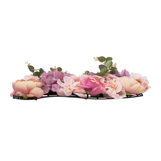 GloboStar® Artificial Garden ROSES STORY PINK 78337 Τεχνητό Διακοσμητικό Πάνελ Λουλουδιών - Κάθετος Κήπος σύνθεση Αμβροσία Μ60 x Π40 x Υ6cm GloboStar® Artificial Garden ROSES STORY PINK 78337 Τεχνητό Διακοσμητικό Πάνελ Λουλουδιών - Κάθετος Κήπος σύνθεση Αμβροσία Μ60 x Π40 x Υ6cm