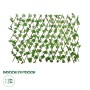GloboStar® Artificial Garden IVY 78497 Πτυσσόμενη Πέργκολα Τεχνητής Φυλλωσιάς - Κάθετος Κήπος Σύνθεση Κισσός Μ110 x Π10 x Υ120cm (min) Μ310 x Π10 x Υ45cm (max)