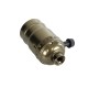 GloboStar® 78964 Ντουί Vintage Industrial Retro E27 με Διακόπτη ON/OFF - Μπρούτζινο - Μ5.5 x Π3.6 x Υ7cm GloboStar® 78964 Ντουί Vintage Industrial Retro E27 με Διακόπτη ON/OFF - Μπρούτζινο - Μ5.5 x Π3.6 x Υ7cm