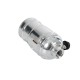 GloboStar® 78965 Ντουί Vintage Industrial Retro E27 με Διακόπτη ON/OFF - Ασημί - Μ5.5 x Π3.6 x Υ7cm GloboStar® 78965 Ντουί Vintage Industrial Retro E27 με Διακόπτη ON/OFF - Ασημί - Μ5.5 x Π3.6 x Υ7cm