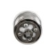 GloboStar® 78970 Πλαστικός Αντάπτορας Μετατροπέας από 1xE40 Ντουί σε 1xE27 Ντουί Λευκό Φ4.2 x Υ5cm