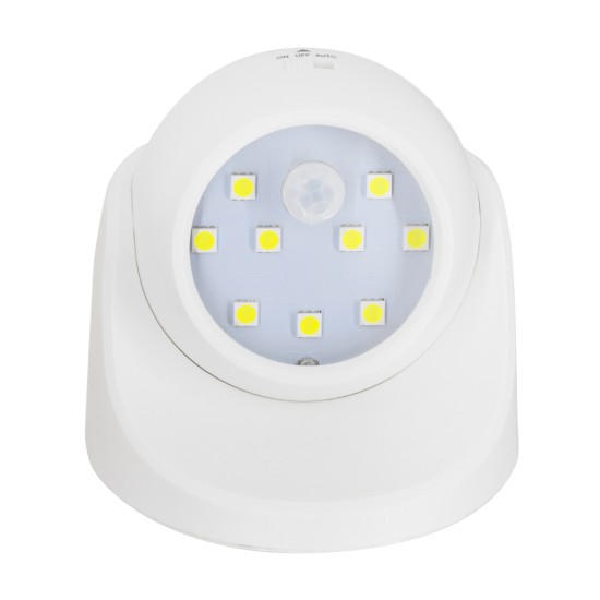 GloboStar® 79000 Λευκό Φωτιστικό Μπαταρίας σε Σχήμα Κάμερας LED SMD 3W 300lm με Αισθητήρα Ημέρας-Νύχτας και PIR Αισθητήρα Κίνησης Ψυχρό Λευκό 6000K GloboStar® 79000 Λευκό Φωτιστικό Μπαταρίας σε Σχήμα Κάμερας LED SMD 3W 300lm με Αισθητήρα Ημέρας-Νύχτας και PIR Αισθητήρα Κίνησης Ψυχρό Λευκό 6000K