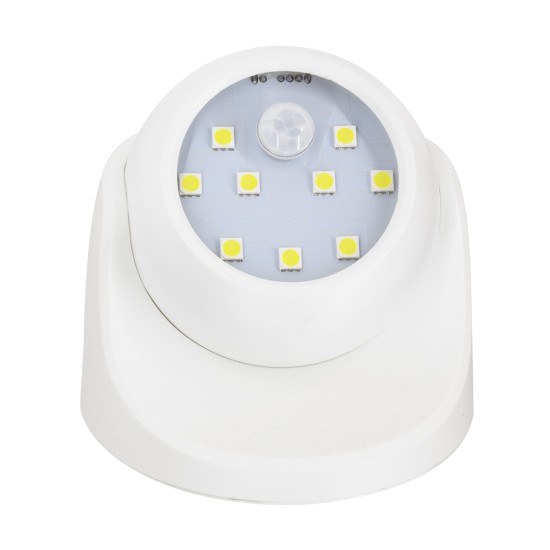GloboStar® 79000 Λευκό Φωτιστικό Μπαταρίας σε Σχήμα Κάμερας LED SMD 3W 300lm με Αισθητήρα Ημέρας-Νύχτας και PIR Αισθητήρα Κίνησης Ψυχρό Λευκό 6000K GloboStar® 79000 Λευκό Φωτιστικό Μπαταρίας σε Σχήμα Κάμερας LED SMD 3W 300lm με Αισθητήρα Ημέρας-Νύχτας και PIR Αισθητήρα Κίνησης Ψυχρό Λευκό 6000K