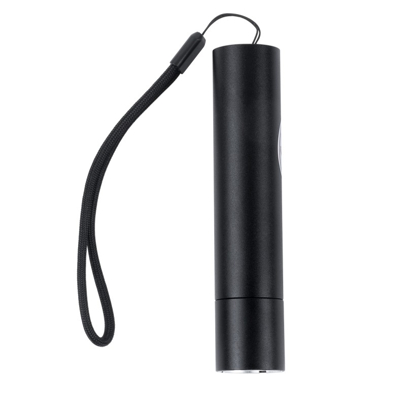 GloboStar® 79029 Φορητός Φακός Χειρός Επαναφορτιζόμενος LED CREE XM-L2 T6 10W 1000lm Zoom 1° έως 60° Μοιρών με 1 x 18650 Μπαταρία 1200mAh USB 2.0 Πτυσσόμενος & 3 Modes Power Bank Αδιάβροχο IP54 Ψυχρό Λευκό 6000K