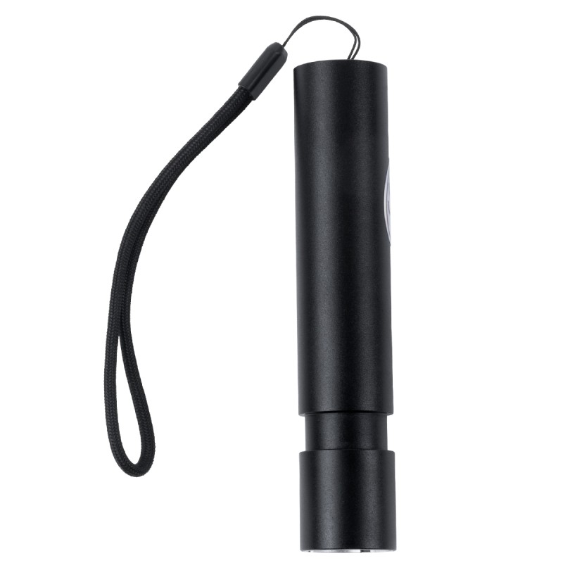 GloboStar® 79029 Φορητός Φακός Χειρός Επαναφορτιζόμενος LED CREE XM-L2 T6 10W 1000lm Zoom 1° έως 60° Μοιρών με 1 x 18650 Μπαταρία 1200mAh USB 2.0 Πτυσσόμενος & 3 Modes Power Bank Αδιάβροχο IP54 Ψυχρό Λευκό 6000K