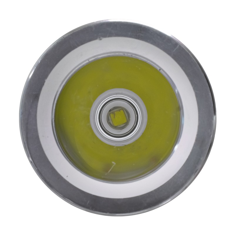 GloboStar® 79032 EXTREME Αδιάβροχος Φορητός Επαναφορτιζόμενος Φακός LED CREE XHP50 20W 2000lm & 1 x Μπαταρία 26650 2500mAh Li-ion IP68 Ψυχρό Λευκό 6000K