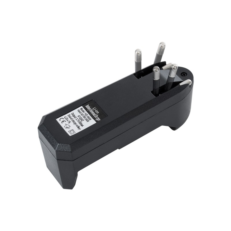 GLOBOSTAR® HANDLAMP 79041 Φακός Χειρός LED 10W 1000lm 5~60° DC 5V με Επαναφορτιζόμενη Μπαταρία Li-ion 3.7V 1x18650 3000mAh IP20 Ψυχρό Λευκό 6000K - CREE XML2-T6 Chip - Μ13.5 x Π4 x Υ4cm - 1 Χρόνο Εγγύηση