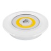 GloboStar® 79045 Φωτιστικά Νυκτός Μπαταρίας LED COB 6W 600lm με Timer & Ασύρματο Χειριστήριο RF - ΣΕΤ 3 Τεμαχίων Θερμό Λευκό 3000K