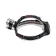 GloboStar® 79057 Φακός Κεφαλής Επαναφορτιζόμενος LED CREE XML2-T6 Chip 30 Watt 3000lm με 2 x 18650 Μπαταρίες 6000mAh Ψυχρό Λευκό 6000K GloboStar® 79057 Φακός Κεφαλής Επαναφορτιζόμενος LED CREE XML2-T6 Chip 30 Watt 3000lm με 2 x 18650 Μπαταρίες 6000mAh Ψυχρό Λευκό 6000K