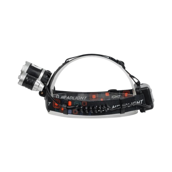 GloboStar® 79057 Φακός Κεφαλής Επαναφορτιζόμενος LED CREE XML2-T6 Chip 30 Watt 3000lm με 2 x 18650 Μπαταρίες 6000mAh Ψυχρό Λευκό 6000K GloboStar® 79057 Φακός Κεφαλής Επαναφορτιζόμενος LED CREE XML2-T6 Chip 30 Watt 3000lm με 2 x 18650 Μπαταρίες 6000mAh Ψυχρό Λευκό 6000K