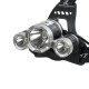GloboStar® 79057 Φακός Κεφαλής Επαναφορτιζόμενος LED CREE XML2-T6 Chip 30 Watt 3000lm με 2 x 18650 Μπαταρίες 6000mAh Ψυχρό Λευκό 6000K GloboStar® 79057 Φακός Κεφαλής Επαναφορτιζόμενος LED CREE XML2-T6 Chip 30 Watt 3000lm με 2 x 18650 Μπαταρίες 6000mAh Ψυχρό Λευκό 6000K