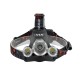 GloboStar® 79057 Φακός Κεφαλής Επαναφορτιζόμενος LED CREE XML2-T6 Chip 30 Watt 3000lm με 2 x 18650 Μπαταρίες 6000mAh Ψυχρό Λευκό 6000K GloboStar® 79057 Φακός Κεφαλής Επαναφορτιζόμενος LED CREE XML2-T6 Chip 30 Watt 3000lm με 2 x 18650 Μπαταρίες 6000mAh Ψυχρό Λευκό 6000K