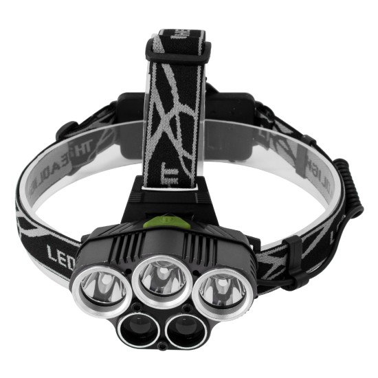 GloboStar® 79058 Φακός Κεφαλής Επαναφορτιζόμενος LED CREE XML2-T6 Chip 50 Watt 5000lm με 2 x 18650 Μπαταρίες 5200mAh Ψυχρό Λευκό 6000K GloboStar® 79058 Φακός Κεφαλής Επαναφορτιζόμενος LED CREE XML2-T6 Chip 50 Watt 5000lm με 2 x 18650 Μπαταρίες 5200mAh Ψυχρό Λευκό 6000K