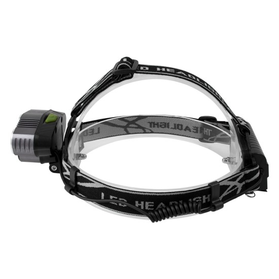 GloboStar® 79058 Φακός Κεφαλής Επαναφορτιζόμενος LED CREE XML2-T6 Chip 50 Watt 5000lm με 2 x 18650 Μπαταρίες 5200mAh Ψυχρό Λευκό 6000K GloboStar® 79058 Φακός Κεφαλής Επαναφορτιζόμενος LED CREE XML2-T6 Chip 50 Watt 5000lm με 2 x 18650 Μπαταρίες 5200mAh Ψυχρό Λευκό 6000K