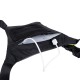 GloboStar® 79070 Γιλέκο Ασφαλείας Φωσφοριζέ Αντανακλαστικό για Ποδηλάτες & Runners με Φωτεινή Σήμανση LED - Ενσωματωμένη Μπαταρία 650mAh DC 5V Επαναφορτιζόμενο με Καλώδιο Τροφοδοσίας USB & Ασύρματο Χειριστήριο -  Μαύρο & Λαχανί Φωσφοριζέ Αδιάβ