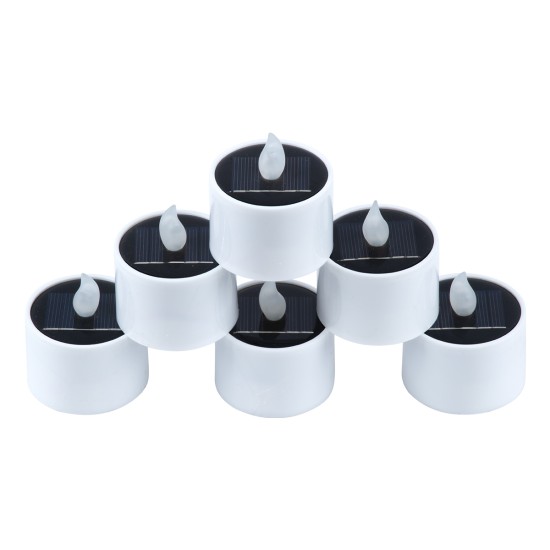 GloboStar® CANDLE 79546 ΣΕΤ 6 x Αυτόνομα Ηλιακά Διακοσμητικά Realistic Κεράκια με LED Εφέ Κινούμενης Φλόγας - 400mAh Μπαταρία - Φωτοβολταϊκό Πάνελ - Θερμό Λευκό 2700K Μπεζ D5.3 x H6cm GloboStar® CANDLE 79546 ΣΕΤ 6 x Αυτόνομα Ηλιακά Διακοσμητικά Realistic Κεράκια με LED Εφέ Κινούμενης Φλόγας - 400mAh Μπαταρία - Φωτοβολταϊκό Πάνελ - Θερμό Λευκό 2700K Μπεζ D5.3 x H6cm
