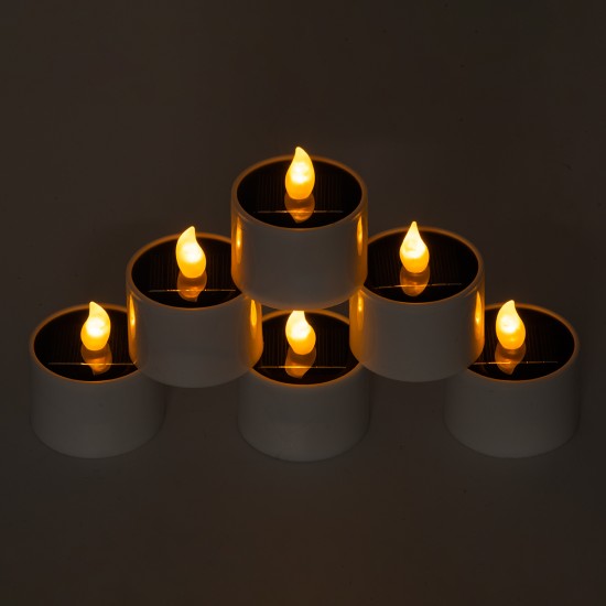 GloboStar® CANDLE 79546 ΣΕΤ 6 x Αυτόνομα Ηλιακά Διακοσμητικά Realistic Κεράκια με LED Εφέ Κινούμενης Φλόγας - 400mAh Μπαταρία - Φωτοβολταϊκό Πάνελ - Θερμό Λευκό 2700K Μπεζ D5.3 x H6cm GloboStar® CANDLE 79546 ΣΕΤ 6 x Αυτόνομα Ηλιακά Διακοσμητικά Realistic Κεράκια με LED Εφέ Κινούμενης Φλόγας - 400mAh Μπαταρία - Φωτοβολταϊκό Πάνελ - Θερμό Λευκό 2700K Μπεζ D5.3 x H6cm