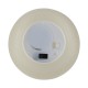 GloboStar® CANDLE 79548 ΣΕΤ 2 x Διακοσμητικά Realistic Κεράκια με LED Εφέ Κινούμενης Φλόγας - Μπαταρίας 12 x CR2032 Μπλε Μπεζ D6 x H5cm