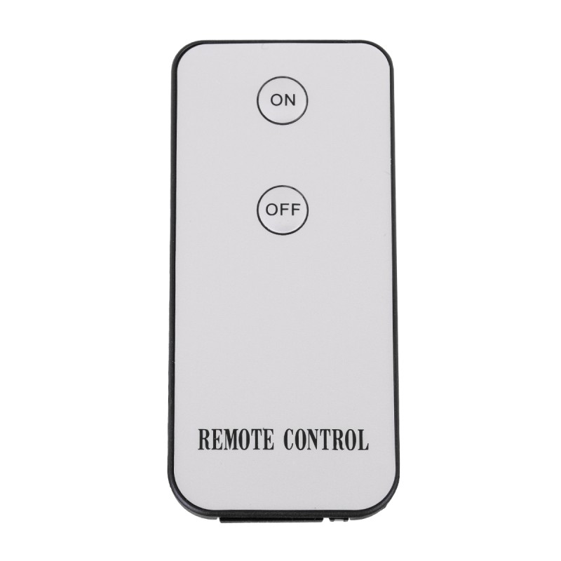 GloboStar® 79551 ΣΕΤ 3 Διακοσμητικών Realistic Κεριών με LED - Μπαταρίας & Ασύρματο Χειριστήριο IR Ψυχρό Λευκό 6000K Dimmable