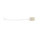 GloboStar® 79597 Κεραμικό Ντουί G9 με 15CM Καλώδιο D1.8 x H2.6cm