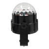 GloboStar® 79601-1 LED Party Disco Μπάλα με Περιστρεφόμενα Φωτορυθμικά Εφέ Πολύχρωμη RGB 15W με Sound Control Activated Εφέ και με Ασύρματο Χειριστήριο AC 230V IP20 Μ11 x Π8.6 x Υ13cm