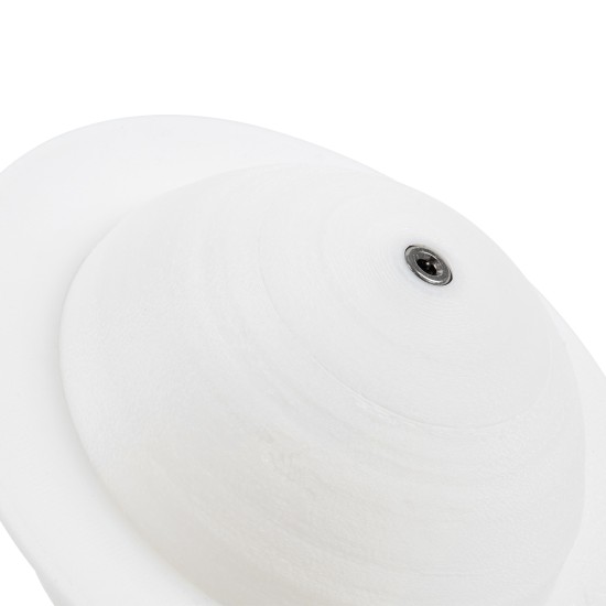 GloboStar® MOON 79608 Επιτραπέζιο Φωτιστικό Πορτατίφ LED 2W 120lm 360° DC 5V IP20 RGBW Dimmable Λευκό Πλαστικό με Μπεζ Ξύλο - Μ15 x Π15 x Υ13.5cm - 2 Xρόνια Εγγύηση GloboStar® CRONUS 79608 Μοντέρνο Επιτραπέζιο Φωτιστικό Πορτατίφ LED 2W 120lm 360° DC 5V - Εναλλαγή Φωτισμού μέσω Τηλεχειριστηρίου & Αφής - Dimmable - RGBW - Φ15 x Υ13.5 - Λευκό