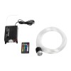 GLOBOSTAR® LUMOFIBRA 79613 Κιτ Συστήματος Οπτικής Ίνας με 150τεμ Φ1mm x Μ200cm & RF Ασύρματο Χειριστήριο LED 5W 200lm 1° AC 220-240V IP20 Πολύχρωμο RGB - Μ11.5 x Π9 x Υ4cm - 2 Χρόνια Εγγύηση