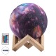 GloboStar® MOON 79616 Επιτραπέζιο Φωτιστικό Πορτατίφ LED 4W 200lm 360° DC 5V IP20 RGBW Dimmable Πολύχρωμο Πλαστικό με Μπεζ Ξύλο - Μ15 x Π15 x Υ19cm - 2 Xρόνια Εγγύηση GloboStar® CALLISTO 79616 Μοντέρνο Επιτραπέζιο Φωτιστικό Πορτατίφ LED 4W 200lm 360° DC 5V - Εναλλαγή Φωτισμού μέσω Τηλεχειριστηρίου & Αφής - Dimmable - RGBW - Φ15 x Υ19 - Πολύχρωμο