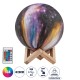 GloboStar® KAOTIKA 79617 Επιτραπέζιο Φωτιστικό Πορτατίφ LED 6W 360lm 360° DC 5V IP20 RGB Dimmable Πολύχρωμο Πλαστικό με Μπεζ Ξύλο - Μ20 x Π20 x Υ25cm - 2 Xρόνια Εγγύηση GloboStar® KAOTICA 79617 Μοντέρνο Επιτραπέζιο Φωτιστικό Πορτατίφ LED 6W 360lm 360° DC 5V - Εναλλαγή Φωτισμού μέσω Τηλεχειριστηρίου & Αφής - Dimmable - RGB - Φ20 x Υ25 - Λευκό